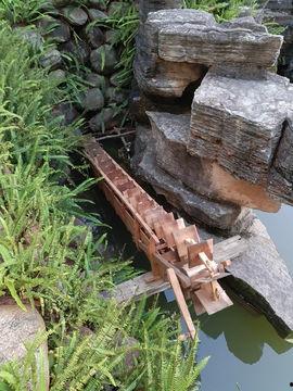 龙骨水车图片,古代智慧与农业发展的见证
