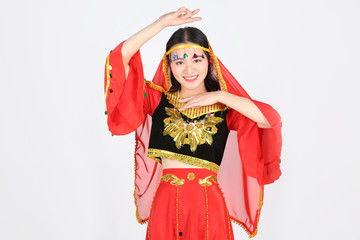 维吾尔族绘画图片大全,色彩斑斓的文化瑰宝
