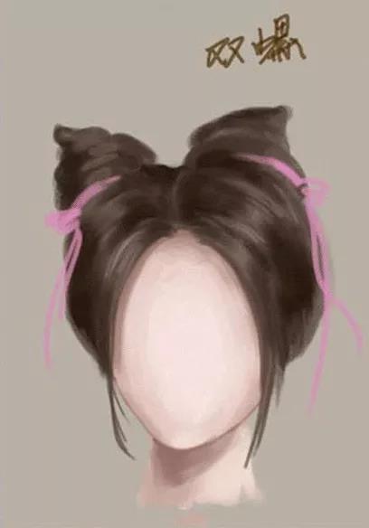 古代美女发型图片大全,穿越时空的美丽印记