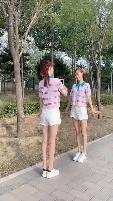 双胞胎姐妹跳舞视频