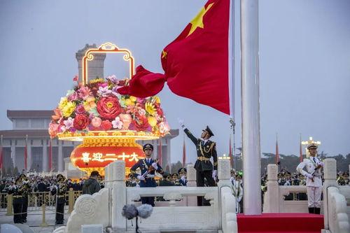 升国旗高清视频,升旗仪式的庄严与荣耀瞬间